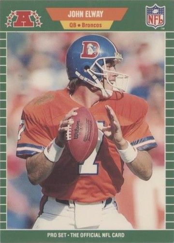 1989 Pro Set John Elway #100