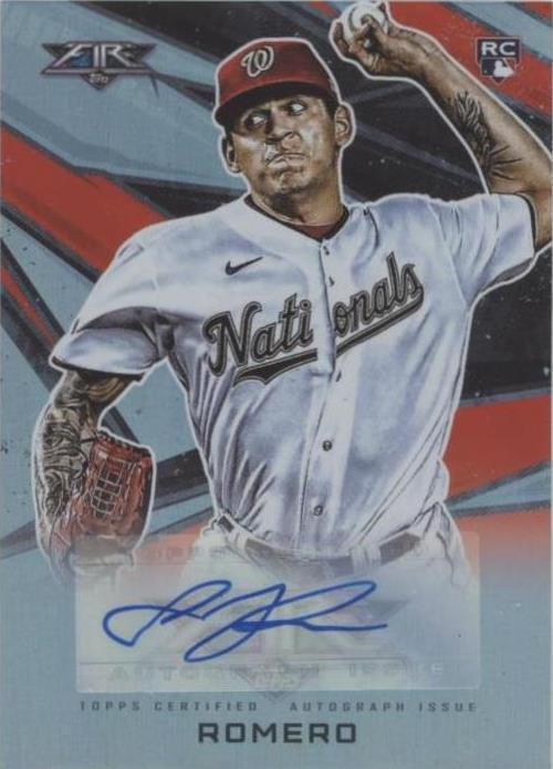 2021 Topps Fire - Seth Romero #AV-SR