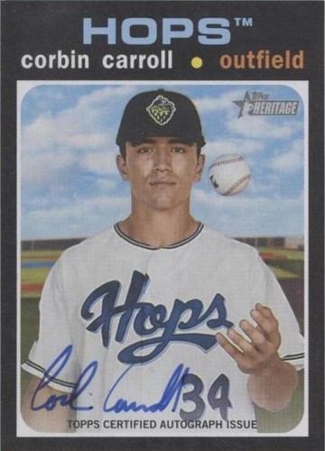 2020 Topps Heritage Minor League Edition - Corbin Carroll #ROA-CC