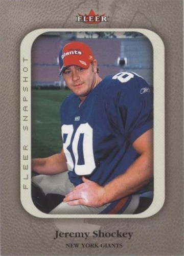 2003 Fleer Snapshot Jeremy Shockey #90