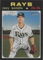 2020 Topps Heritage High Number - Joey Wendle #574