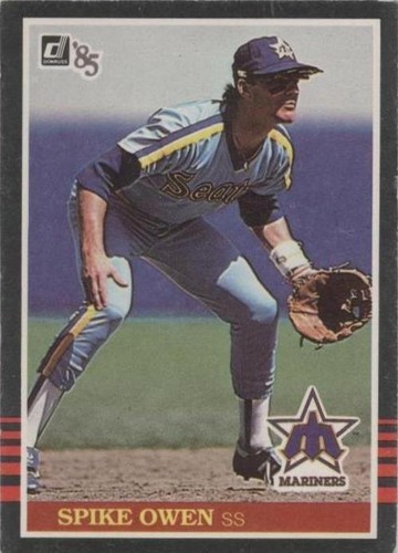 1985 Donruss - Spike Owen #435