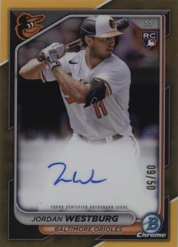 2024 Bowman Chrome - Jordan Westburg #CRA-JWG