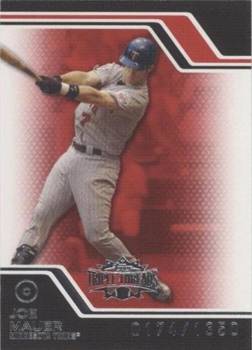 2008 Topps Triple Threads - Joe Mauer #4