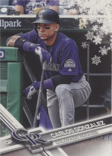 2017 Topps Holiday - Carlos Gonzalez #HMW174