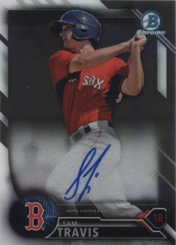 2016 Bowman Chrome - Sam Travis #BCAP-STR