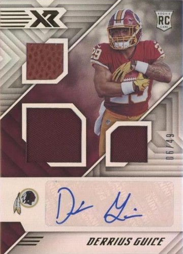 2018 Panini XR Derrius Guice #181