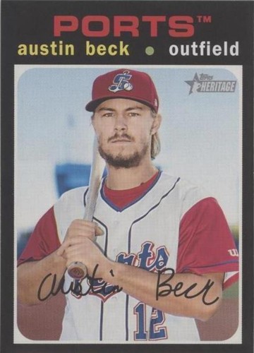 2020 Topps Heritage Minor League Edition - Austin Beck #94