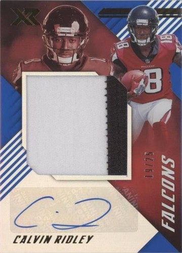 2018 Panini XR Calvin Ridley #RJA7