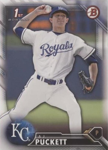 2016 Bowman Draft - A.J. Puckett #BD-85