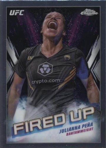 2024 Topps Chrome UFC - Julianna Pena #FDP-1