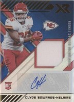 2020 Panini XR Clyde Edwards-Helaire #RSA-CE