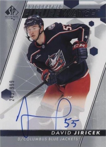 2022-23 SP Authentic - David Jiricek #151