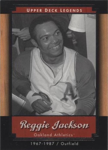2001 Upper Deck Legends - Reggie Jackson #4