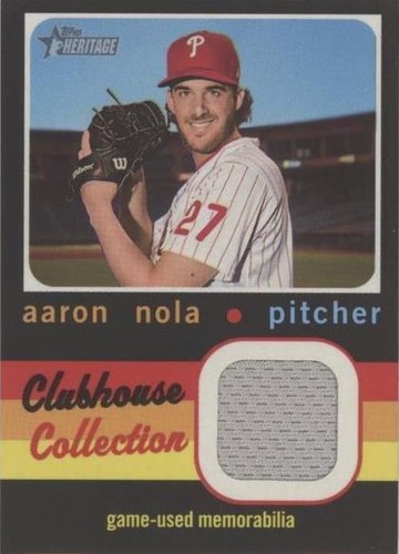 2020 Topps Heritage High Number - Aaron Nola #CCR-AN