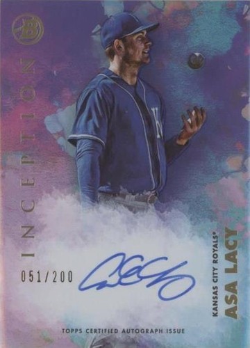 2021 Bowman Inception - Asa Lacy #PA-AL