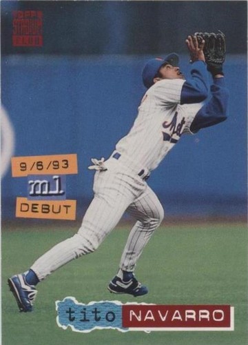 1994 Topps Stadium Club - Tito Navarro #473