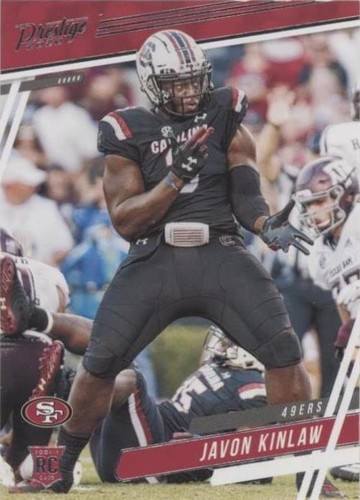 2020 Panini Prestige Javon Kinlaw #253