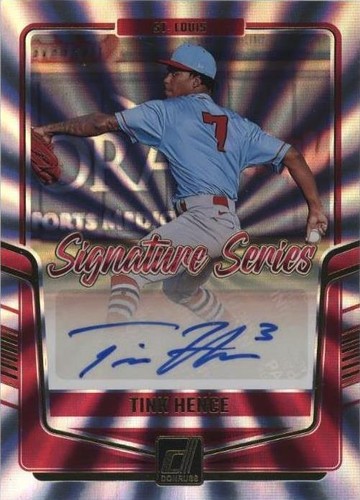 2024 Panini Donruss - Tink Hence #SS-TH