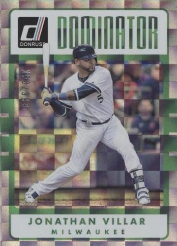 2017 Panini Donruss - Jonathan Villar #D-25