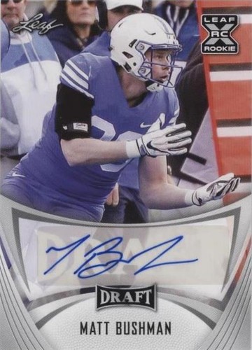 2021 Leaf Draft Matt Bushman #BA-MB1