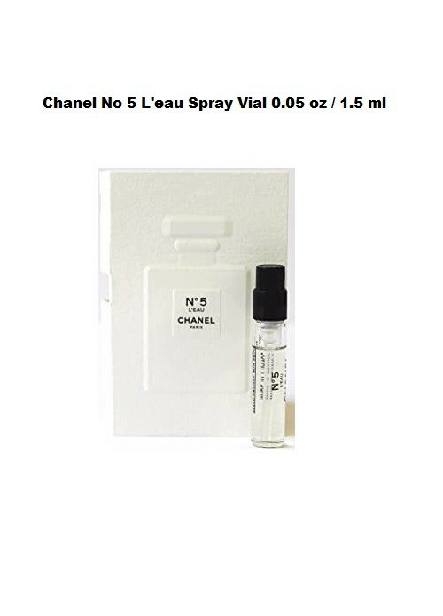 Chanel No 5 L'eau Spray .05 oz / 1.5 ml Eau de Toilette