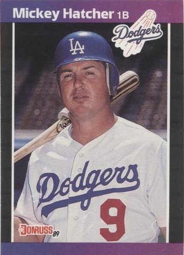 1989 Donruss - Mickey Hatcher #346