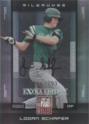 2008 Donruss Elite Extra Edition - Logan Schafer #143
