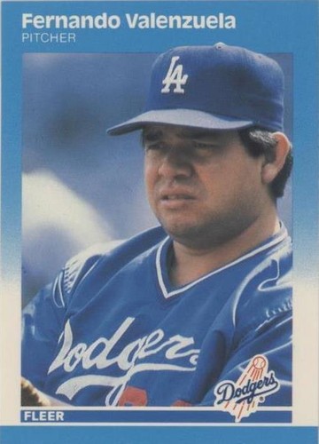 1987 Fleer - Fernando Valenzuela #457
