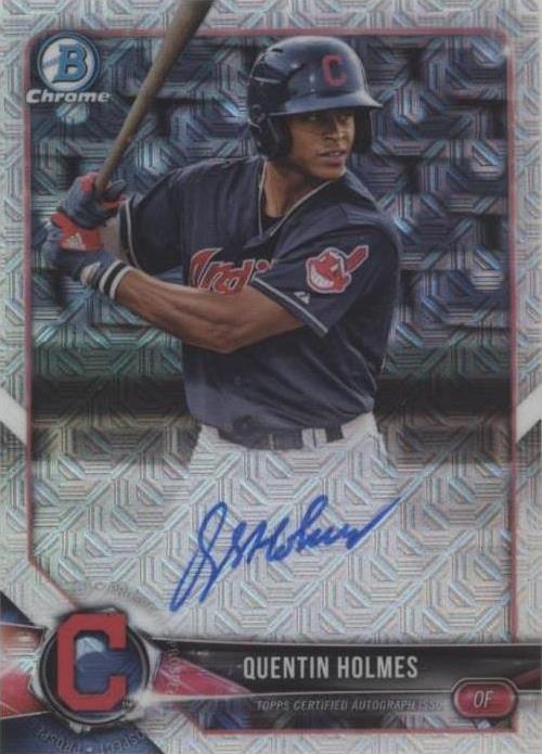 2018 Bowman - Quentin Holmes #BMA-QH