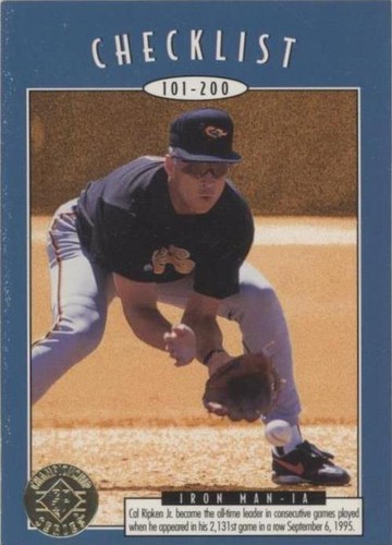 1995 SP Championship Series - Cal Ripken #99