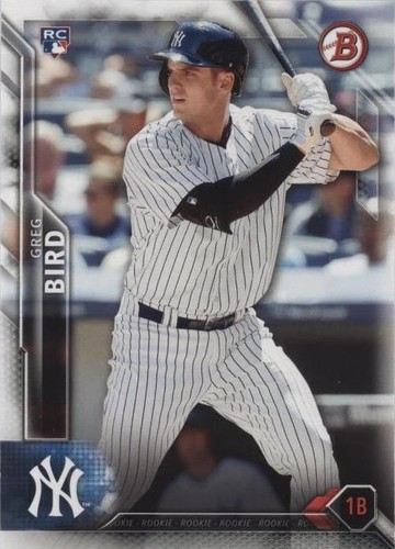 2016 Bowman - Greg Bird #132