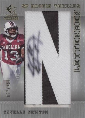 2007 SP Rookie Threads Syvelle Newton #158