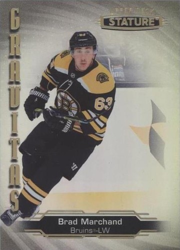 2020-21 Upper Deck Stature - Brad Marchand #G-21