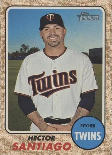 2017 Topps Heritage High Number - Hector Santiago #571