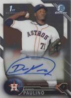 2016 Bowman Chrome - David Paulino #BCAP-DP
