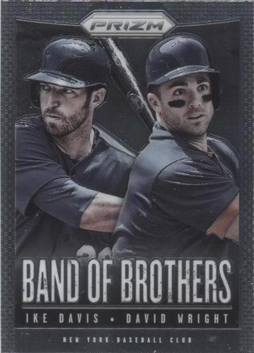 2013 Panini Prizm - David Wright Ike Davis #BB13