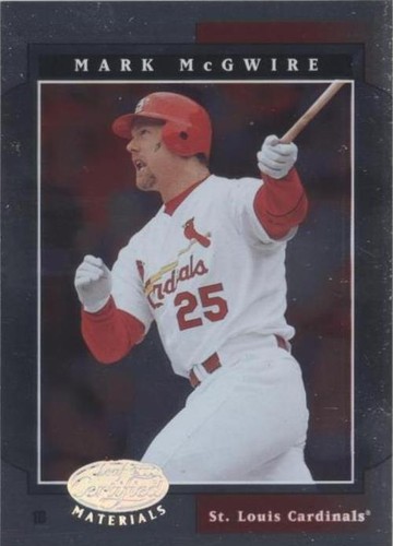 2001 Leaf Certified Materials - Mark McGwire #15