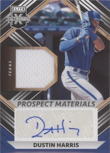2022 Panini Elite Extra Edition - Dustin Harris #PMS-DH