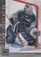 2001-02 In the Game Be A Player Memorabilia - Miikka Kiprusoff #201