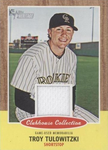 2011 Topps Heritage - Troy Tulowitzki #CCR-TT