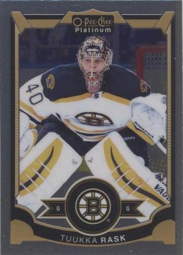2015-16 O-Pee-Chee Platinum - Tuukka Rask #55