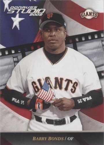 2002 Donruss Studio - Barry Bonds #74