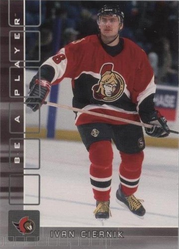 2001-02 In the Game Be A Player Memorabilia - Ivan Ciernik #232