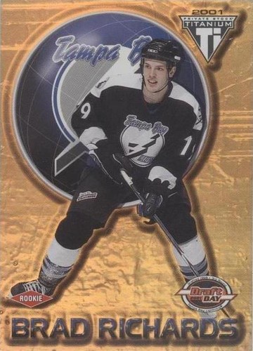 2000-01 Pacific Private Stock Titanium Draft Edition - Brad Richards #146