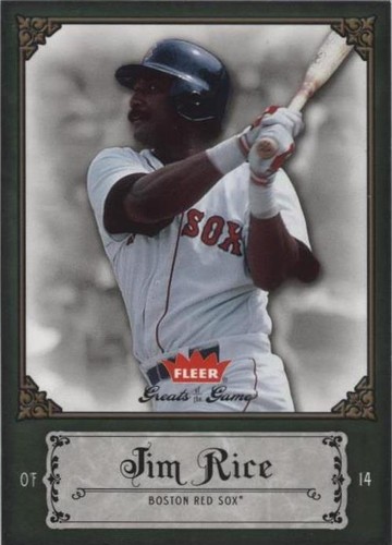 2006 Fleer Greats of the Game - Jim Rice #51