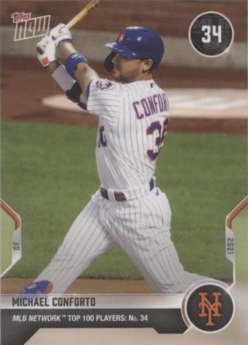 2021 Topps Now MLB Network Top 100 Players - Michael Conforto #T-34