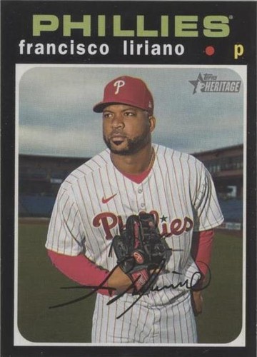 2020 Topps Heritage High Number - Francisco Liriano #719