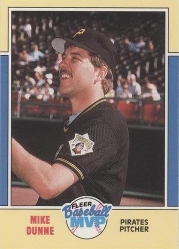 1988 Fleer Baseball MVP - Mike Dunne #11