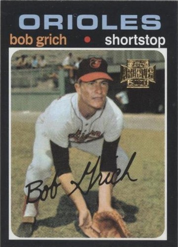 2001 Topps Archives - Bobby Grich #65